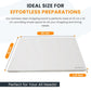 ⏳🔥LIMITED-TIME 50% OFF! ⏰Must‑Have Cooking Tool！🥩🥦Safer, Cleaner & More Convenient!💥304 Stainless Steel Cutting Board