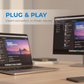 🎬 Trådlös HDMI Sändare & Mottagare – Plug-and-Play | 1080P HD | För Arbete & Underhållning