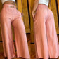 👖 60% RABATT! 💃 Dambyxor – Hög midja, vida ben, med skärp och mångsidig look ✨