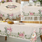 🌸🍽️ 50% RABATT! Vattentät bordsduk med blommönster - Fläckavvisande, livfulla HD-tryck och lättskött för vardagliga middagar och fester