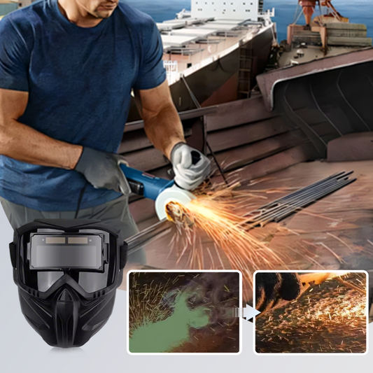 🛠️ 60% RABATT! ⚡ Självtonande Svetsmask – Automatisk Mörkläggning, Snabb Respons & Ögonskydd 🔥
