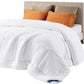 Lätt & Andningsbart Quiltat Täcke – Dunalternativ, Box-Sömmar, Allergivänligt & Maskintvättbart, 5 Färger 🛏️☁️