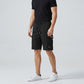 🩳 50% RABATT 🌿 | Herrshorts med Dragsko – Cargofickor & Rak Benform