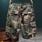 🎁 2026 Nyheter 50% RABATT 💥 Herrars nitar kamouflage cargo shorts – rivna, multifickor och resår i midjan – tuffa streetwear cargo shorts 🛹