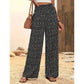👖 50% RABATT! ✨ Damers Rynkade Högmidjeda Bredbyxor – Bekväm Passform, Elegant Design & Perfekt För En Stilren Look 🌸