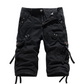 🩳 50% RABATT NU! 👖 Men's Multi-Pocket Cargo Shorts – Relaxad Passform, Andningsbar Bomullsblandning & Robust Konstruktion 💪