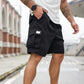 🩳50 % RABATT✨ Avslappnade sommar-cargoshorts för herr 🌞 Rymlig passform, praktiska sidfickor, luftigt material för varmt väder ✨