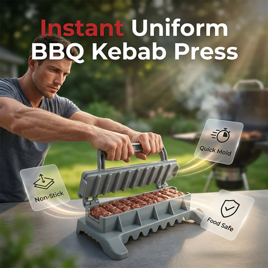 ⚡️Kebab-Maker: Perfekt formade spettar utan att de fastnar och utan tidsspill 🥩