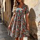 👗 50% RABATT! 🌸 Blommig sommarklänning – V-ringning, lätt & romantisk – Perfekt för strandpromenader, picknick eller varma sommardagar – feminin och luftig design ☀️