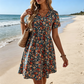 👗 50% RABATT! 🌸 Blommig sommarklänning – V-ringning, lätt & romantisk – Perfekt för strandpromenader, picknick eller varma sommardagar – feminin och luftig design ☀️