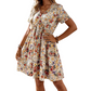 👗 50% RABATT! 🌸 Blommig sommarklänning – V-ringning, lätt & romantisk – Perfekt för strandpromenader, picknick eller varma sommardagar – feminin och luftig design ☀️