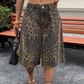 🩳 50% RABATT! 🐆 Damshorts i jeans med leopardmönster – Trendig & bekväm passform – Perfekt för sommaren, festivaler eller en tuff streetwear-look – sval denim som sitter skönt 🔥