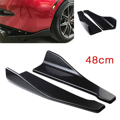 🚗 50% RABATT NU! 🏁 Aerodynamisk Universell Bakre Stötfångarläpp – Förbättrad Stabilitet & Sportig Uppgradering 🏎️
