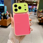 🎁Massiva rabatter! Handla nu och spara!🎉Livfull kontrastfärgad dopamin-akrylfodral till iPhone