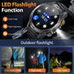 ⌚ 50 % RABATT NU! 🔦 1000mAh smart Bluetooth-sportklocka – lång batteritid, 100+ sportlägen & LED-ficklampa – perfekt för aktiva livsstilar 🏃