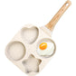 🍳 50% RABATT! ✨ Multifunktionell 4-håls omelettpanna – Non-stick plättpanna & äggpanna för snabb frukost