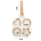 🍳 50% RABATT! ✨ Multifunktionell 4-håls omelettpanna – Non-stick plättpanna & äggpanna för snabb frukost