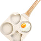 🍳 50% RABATT! ✨ Multifunktionell 4-håls omelettpanna – Non-stick plättpanna & äggpanna för snabb frukost