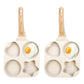 🍳 50% RABATT! ✨ Multifunktionell 4-håls omelettpanna – Non-stick plättpanna & äggpanna för snabb frukost