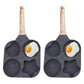 🍳 50% RABATT! ✨ Multifunktionell 4-håls omelettpanna – Non-stick plättpanna & äggpanna för snabb frukost