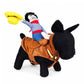 ✨50% RABATT✨🤠 Roligt Cowboy-Ryttarkostym för Hundar – Originellt Husdjurskostym för Karneval, Foton & Fester