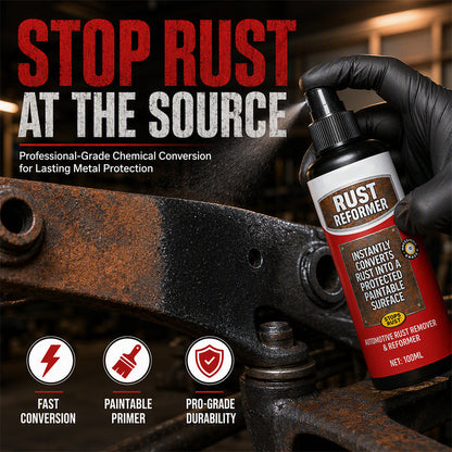 ⏳🔥TIDSBEGRÄNSAT 50% RABATT! ⏰⚡Köp 1 Få 1 Gratis⚡Kraftfullt Rostomvandlarspray för Bil