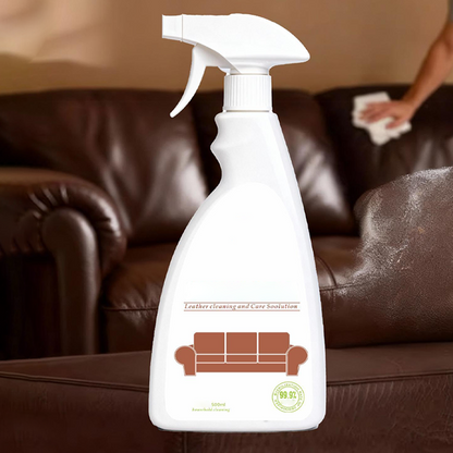 📢📢50% RABATT !🛋️ Läderbalsam & Skyddsspray – Allt-i-ett Rengöring och Djupvård🧽