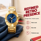✨⌚️Klassisk Kvartsklocka för Män i Retrostil
