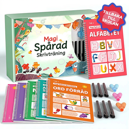 ✨50% RABATT NU! !✨Magic Ritsad Skrivbok Skrivövningsset
