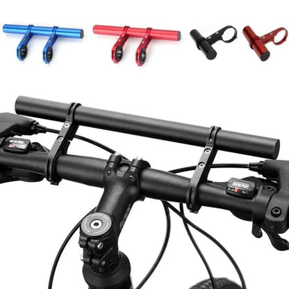 🚴 50 % RABATT NU! 🔧 Multifunktionellt cykelförlängningsfäste – aluminiumlegering, utökat utrymme & enkel installation – perfekt för lampor, GPS och telefoner 📱