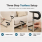 Sofa Stand Assist Rail for Elderly Stainless Steel Sit to Stand Support Frame Grab Bar Mobility Aid