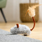 🐱 50 % RABATT! ✨ Smart elektrisk musleksak för katter – undviker hinder, realistisk plyschdesign och USB-C-laddning – tyst 360°-rörelse för oändlig lek 🐭