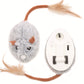 🐱 50 % RABATT! ✨ Smart elektrisk musleksak för katter – undviker hinder, realistisk plyschdesign och USB-C-laddning – tyst 360°-rörelse för oändlig lek 🐭