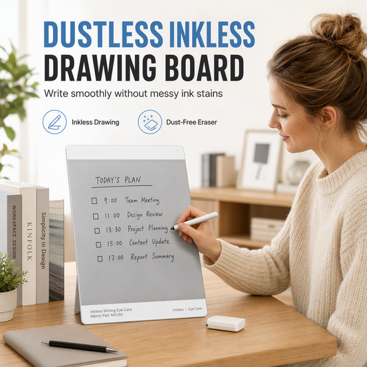 📋 Spara 50%! ✍️ Magnetisk whiteboard – bläckfri, dammfri & ögonskyddande ✨
