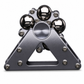 Metallisk Fidget Spinner Stressavlastande Leksak med Rullande Kulbana
