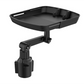 ⏳🔥LIMITED-TIME 50% OFF! 🚗 Car Cup Holder Tray: 360° Swivel, Extendable Surface, Phone Slot, Tool-Free Install