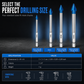 📢📢50% RABATT!! ⏰Sexkantskaftad Hårdmetall Excenterborrbit för Keramik, Glas och Betong