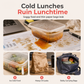 🍱 50% RABATT! ✨ Isolerad förtjockad lunchväska – Håller maten varm/kall, vattenavvisande & rymlig lunchbag
