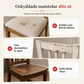 Modernt minimalistiskt set med bordsduk och stolsöverdrag för matsal, hushållsbordsduk och stolsdyna skydd