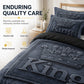 Modern King Crown 3-Piece Bedding Set