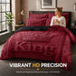 Modern King Crown 3-Piece Bedding Set