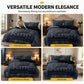 Modern King Crown 3-Piece Bedding Set