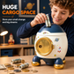 🚀 50% RABATT! ✨ Raket-sparbössa för barn – Krossäker sparbössa med nyckellås, brett myntinkast & klistermärken för roligt sparande 🪙