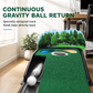 ⛳ 50% RABATT! ✨ Bärbar puttingmatta för golf med automatisk bollretur – Träningsgreen för hem & kontor