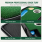 ⛳ 50% RABATT! ✨ Bärbar puttingmatta för golf med automatisk bollretur – Träningsgreen för hem & kontor