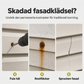 🛍️ 50% RABATT 🧱 Tåliga 304 rostfria krokfästen, perfekt för vinylbeklädnad ✅