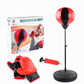 🥊 50% RABATT 💪 Stående boxningsmålset, stabil, perfekt för hemmaträning & stresslindring 🎯