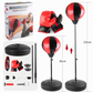 🥊 50% RABATT 💪 Stående boxningsmålset, stabil, perfekt för hemmaträning & stresslindring 🎯