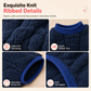 ⏳50 % rabatt under en begränsad tid💥Varm, dubbelsidig fleece-tröja för husdjur med kabelstickat mönster – höst- och vinterkläder för små hundar, t.ex. teddy och bichon