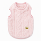 ⏳50 % rabatt under en begränsad tid💥Varm, dubbelsidig fleece-tröja för husdjur med kabelstickat mönster – höst- och vinterkläder för små hundar, t.ex. teddy och bichon